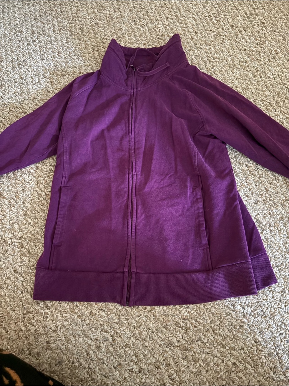 Champion Women's Utility Jacket in Deep Purple